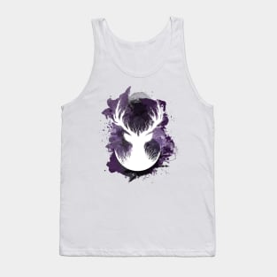 Purple deer Tank Top